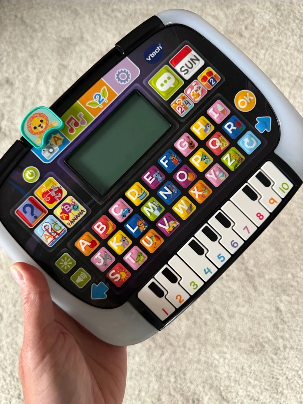 VTech Kids Learning Laptop - Black and White Educational Toy
